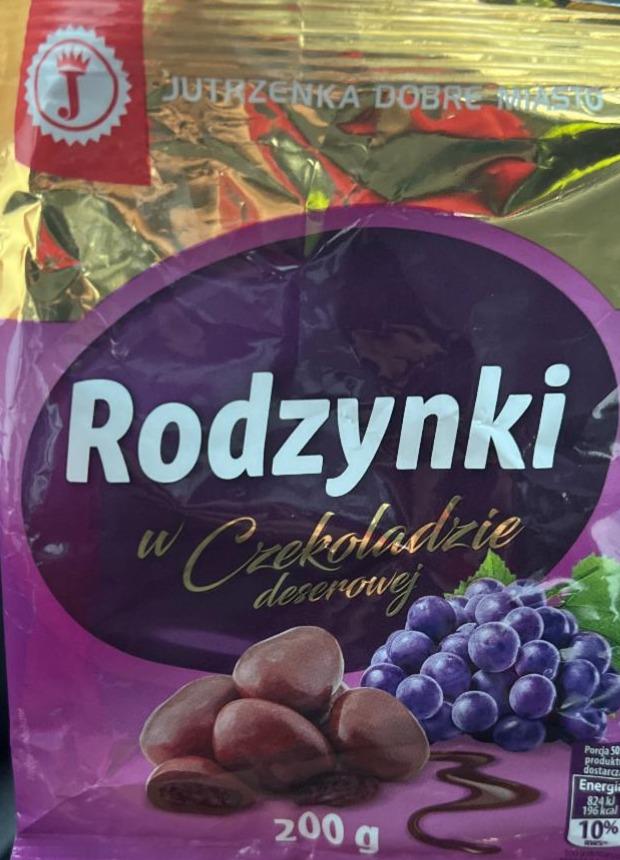 Zdjęcia - Rodzynki w czekoladzie deserowej Jutrzenka