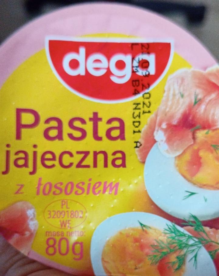 Zdjęcia - Pasta jajeczna z łososiem Dega