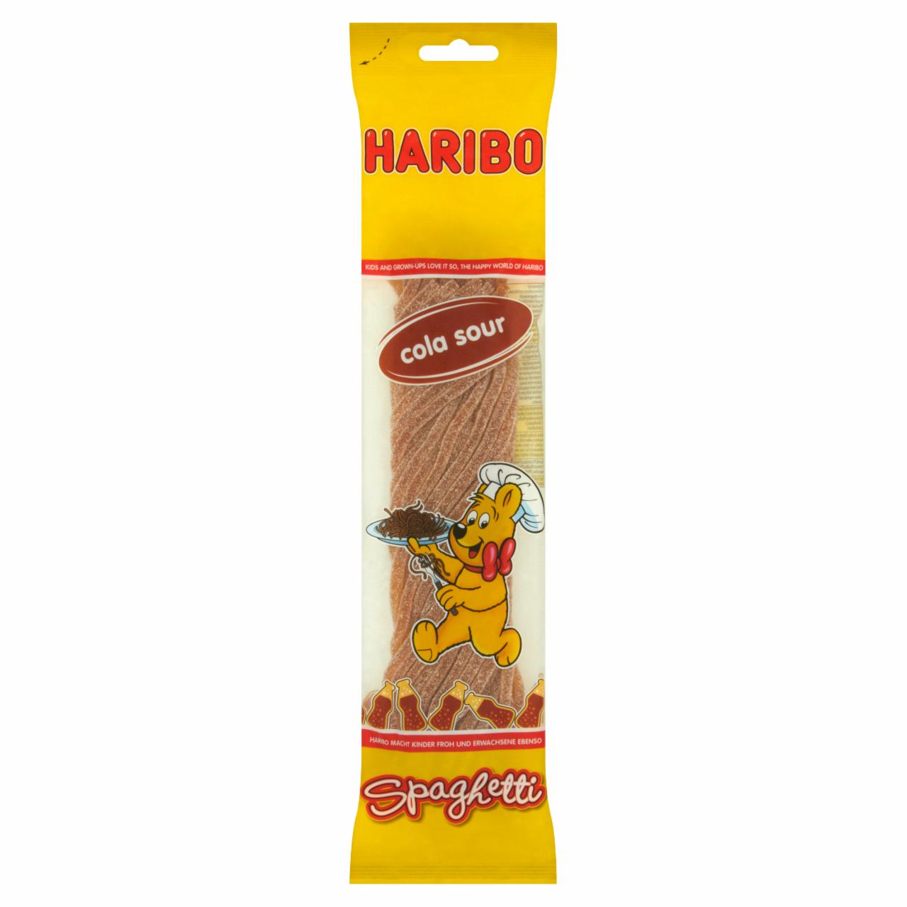 Zdjęcia - Haribo Spaghetti Fizz Żelki owocowe o smaku cola 200 g