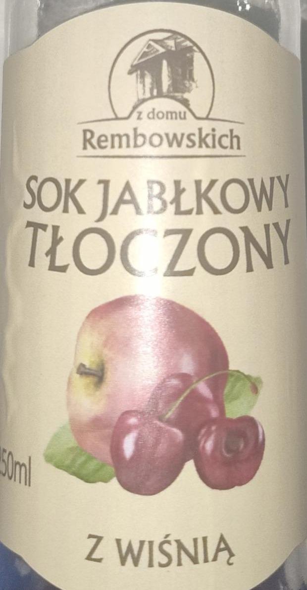 Zdjęcia - Sok jablkowy tloczony z wisnią Z domu Rembowskich