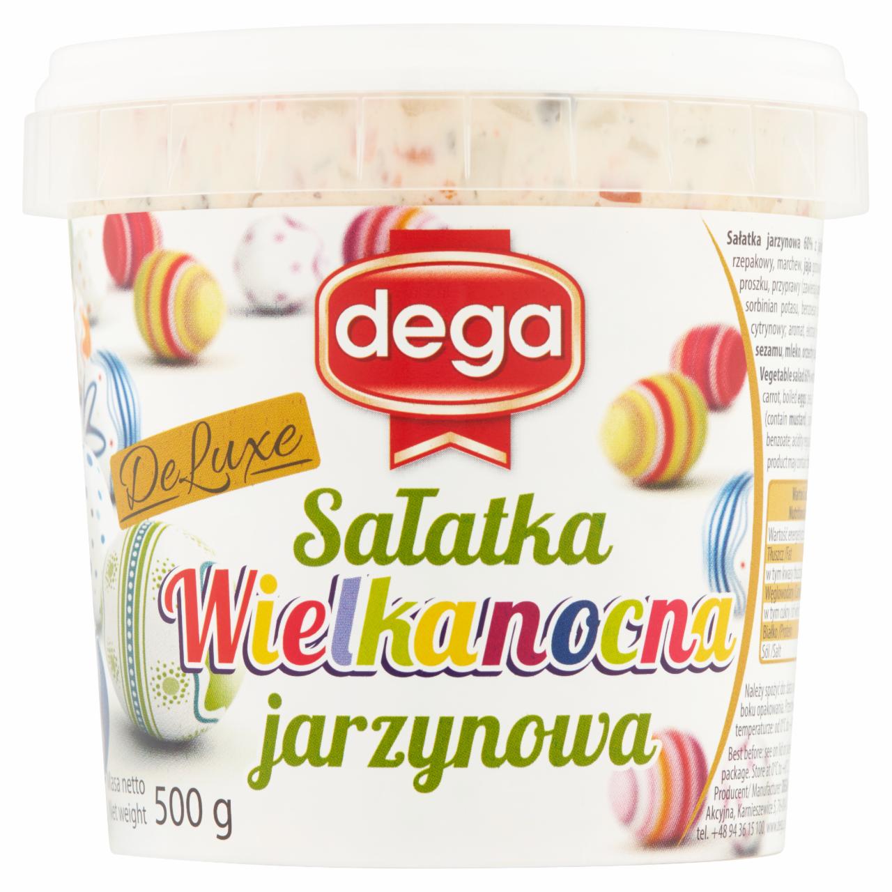 Zdjęcia - Dega De Luxe Sałatka wielkanocna jarzynowa 500 g