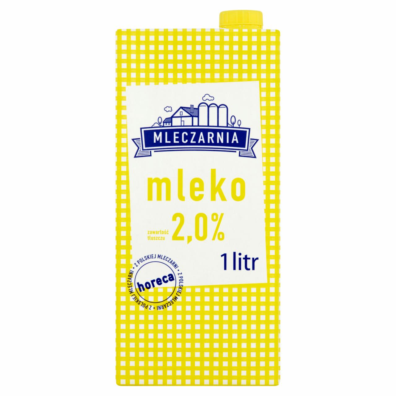 Zdjęcia - Mleczarnia Mleko UHT 2,0% 1 l