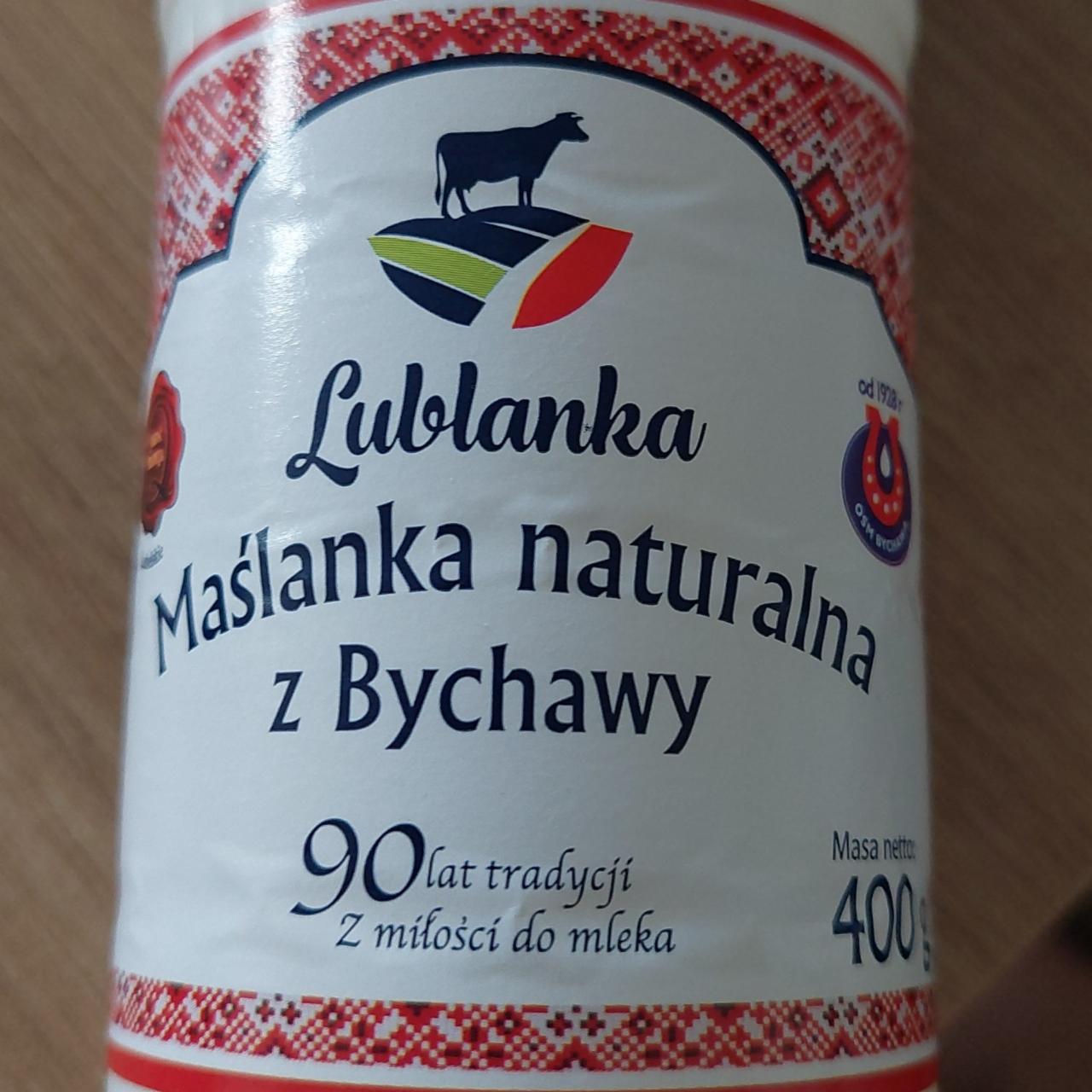 Zdjęcia - Maślanka naturalna z Bychawy Lublanka