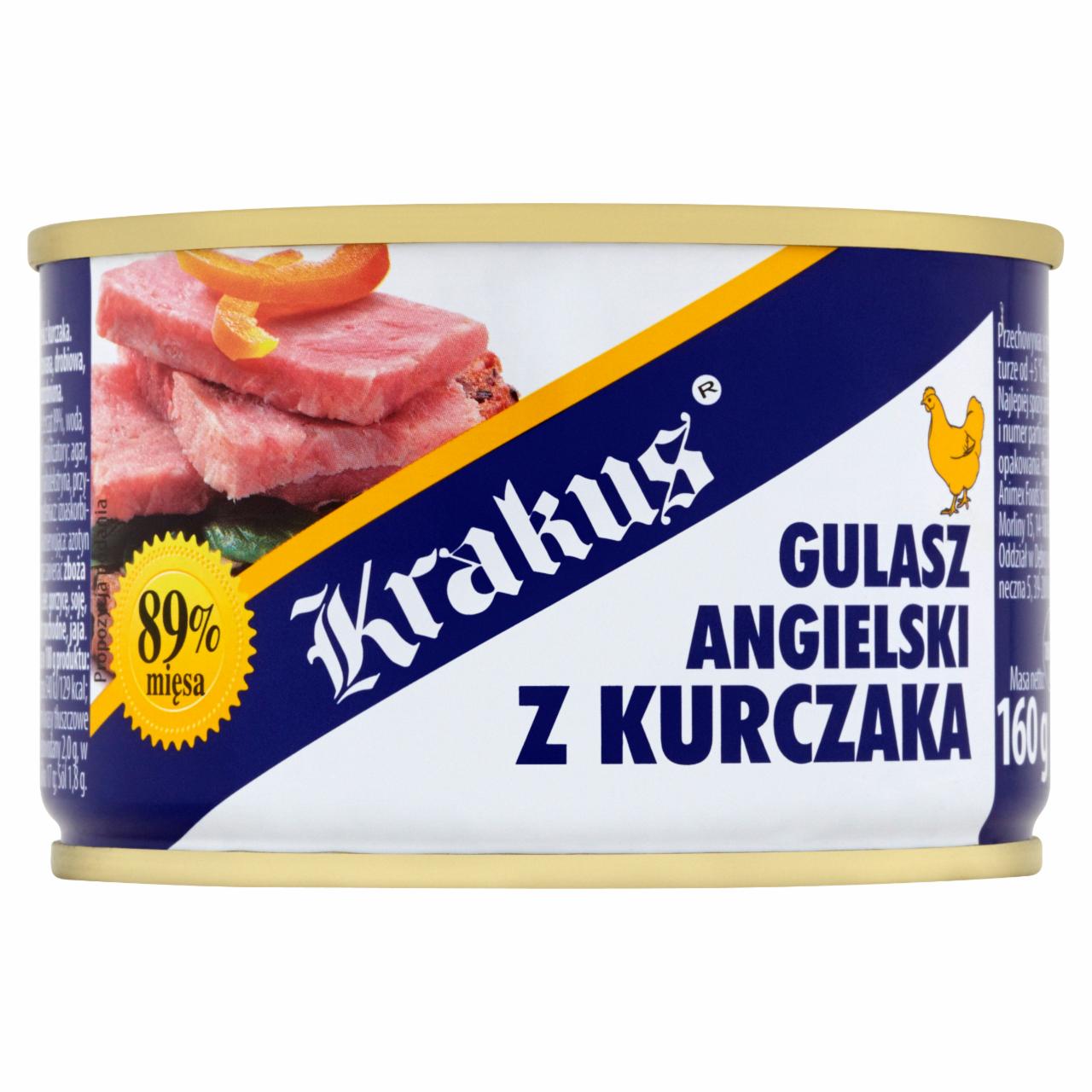 Zdjęcia - Krakus Gulasz angielski z kurczaka 160 g