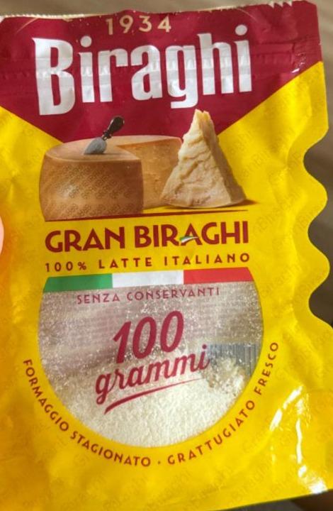 Zdjęcia - Biraghi Ser świeżo tarty Gran Biraghi 100 g