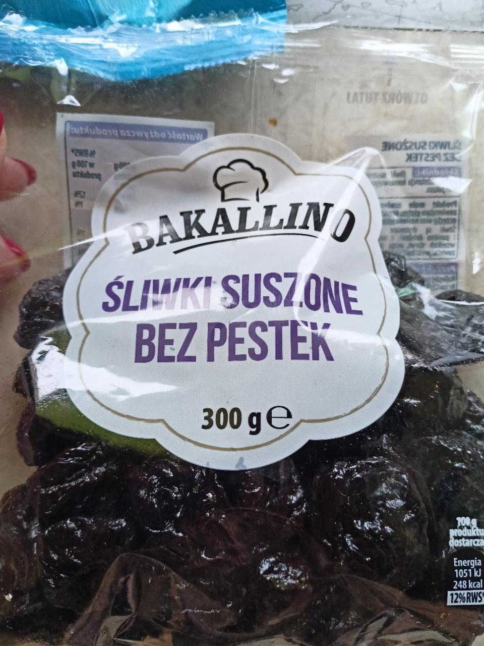 Zdjęcia - Sliwki suszone bez pestek Bakallino