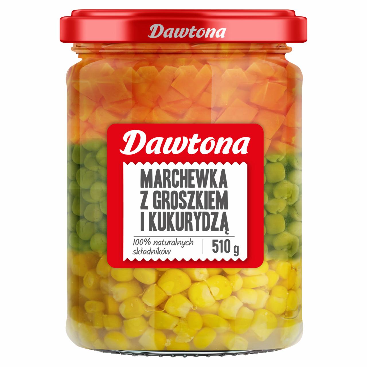 Zdjęcia - Marchewka z groszkiem i kukurydzą Dawtona