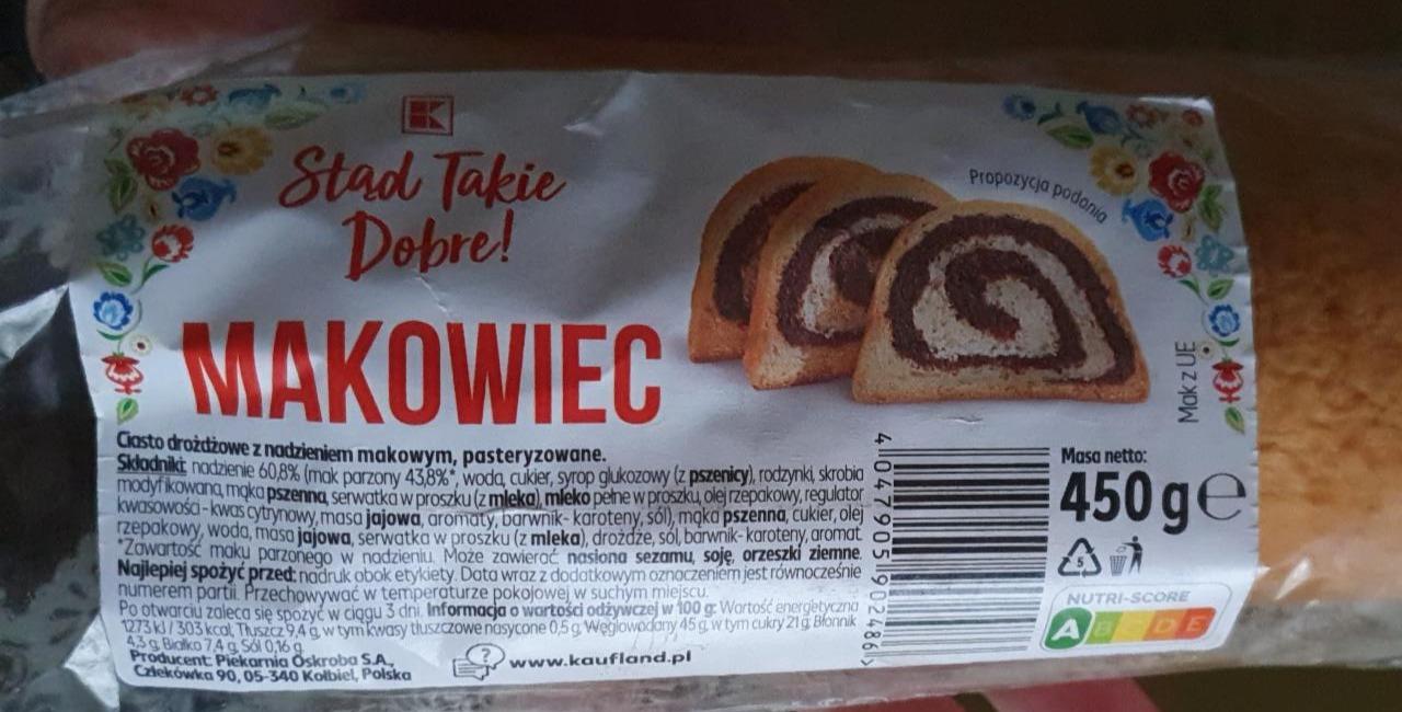 Zdjęcia - Makowiec K-Stąd Takie Dobre