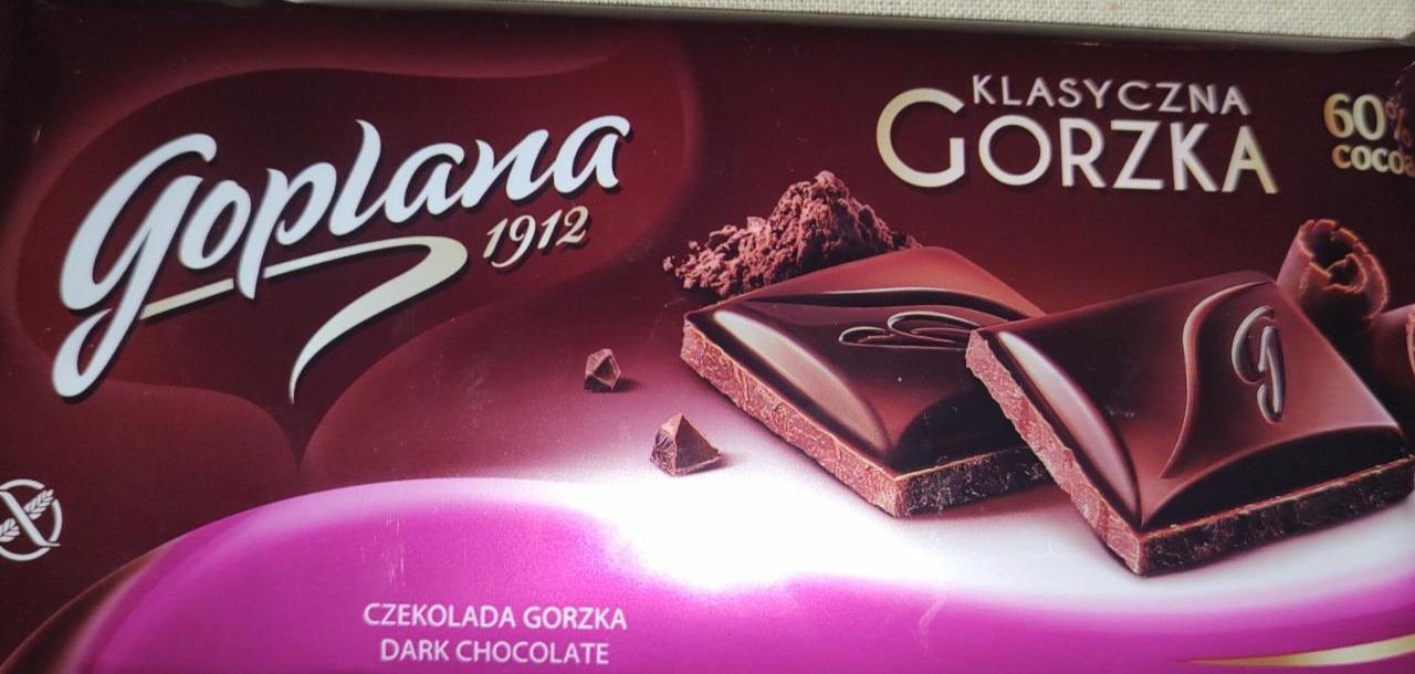 Zdjęcia - Klasyczna Gorzka 60% cocoa Goplana