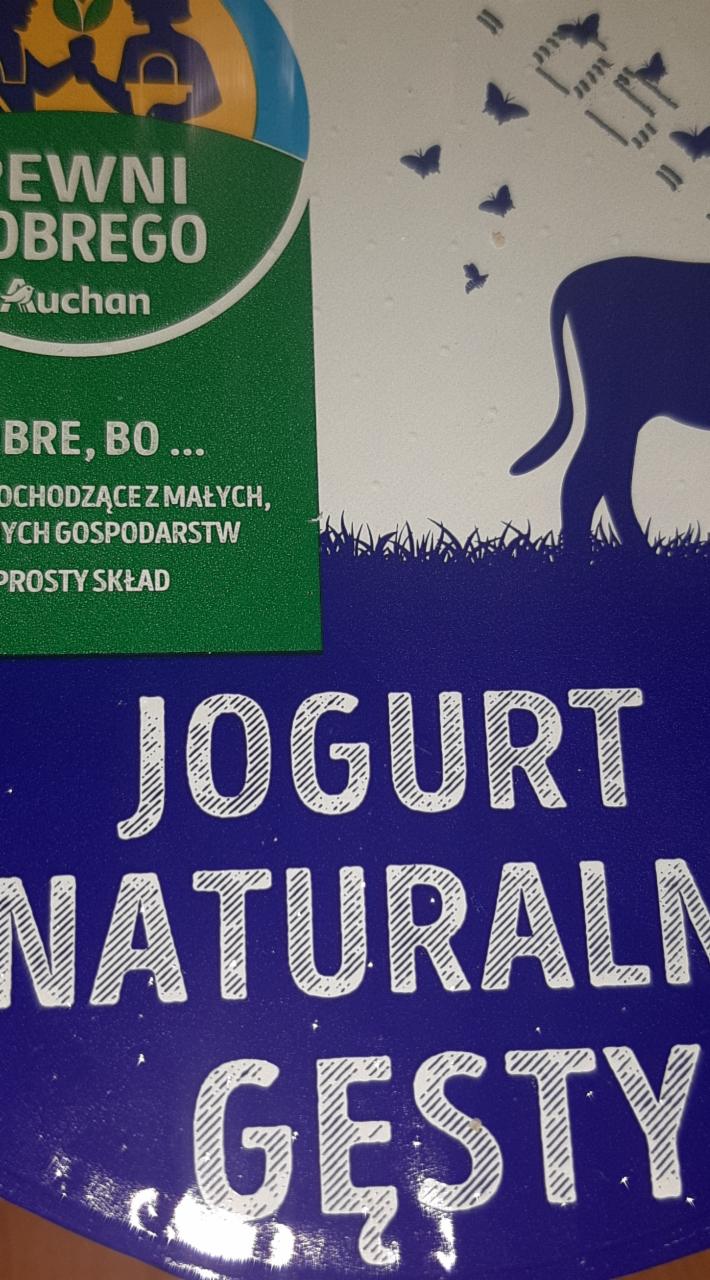 Zdjęcia - Jogurt naturalny, gęsty auchan