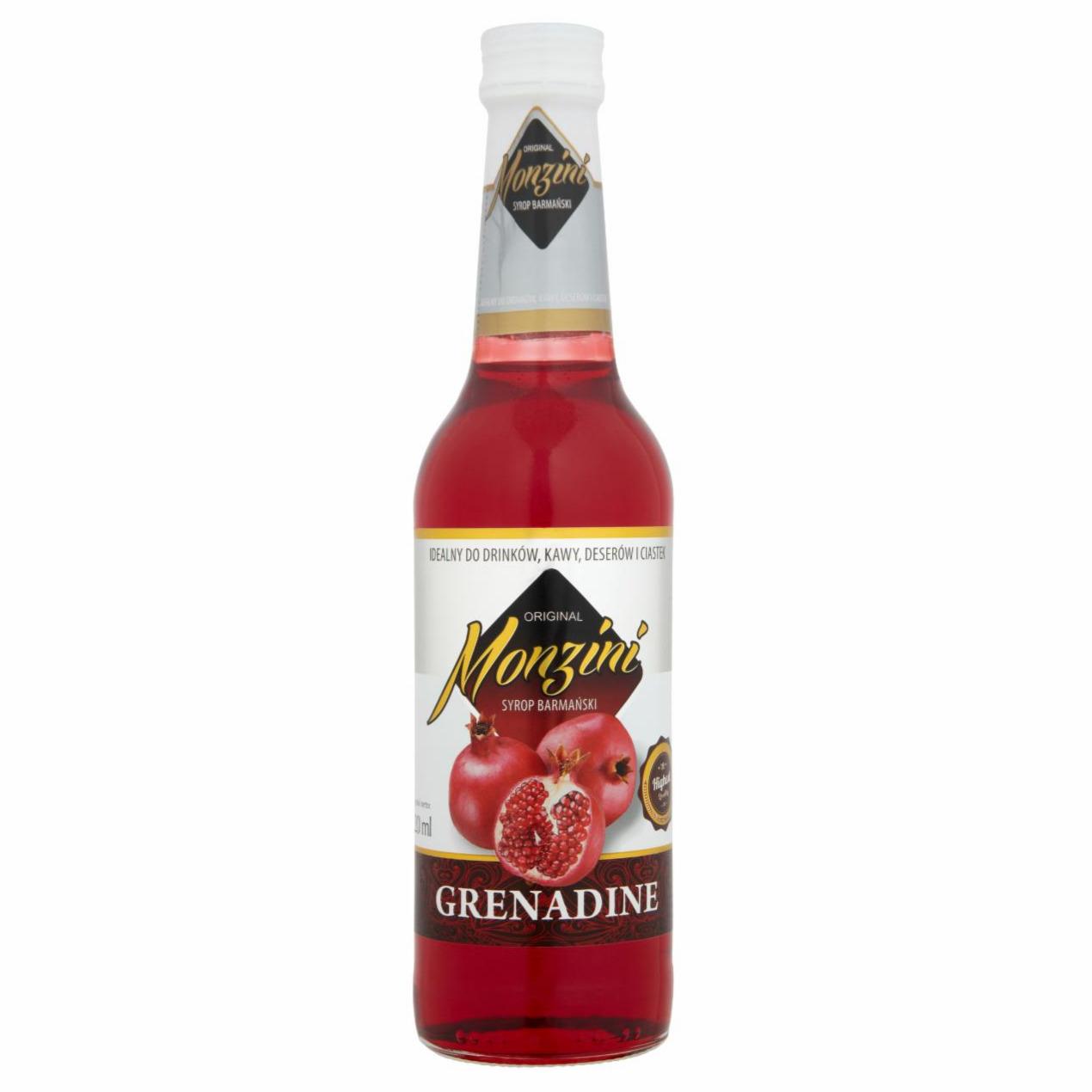 Zdjęcia - Monzini Grenadine Syrop barmański 320 ml