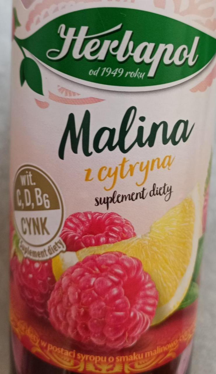 Zdjęcia - Syrop malina-cytryna Herbapol