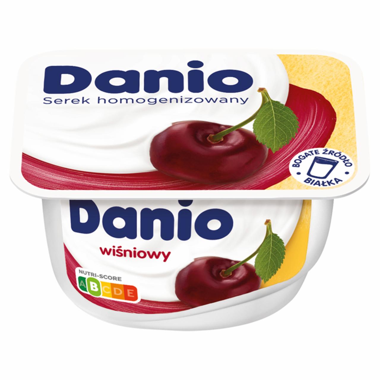 Zdjęcia - Danio Serek homogenizowany wiśniowy 135 g