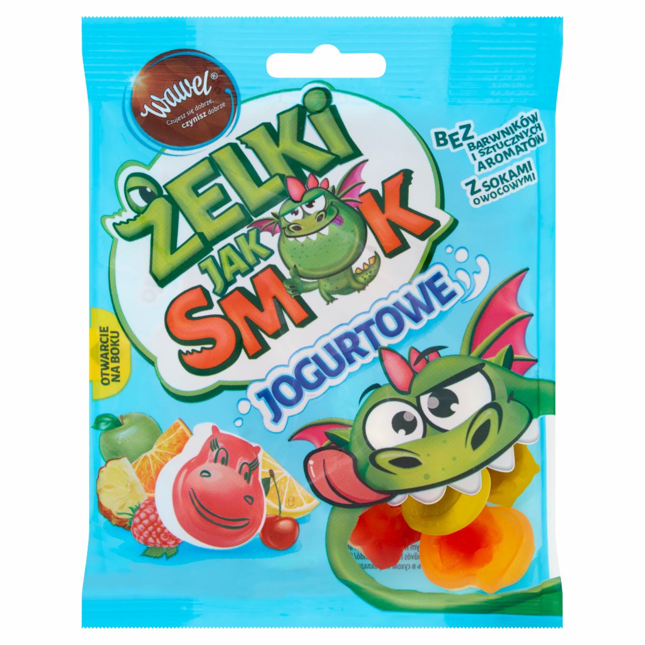 Zdjęcia - Wawel Żelki jak smok jogurtowe 100 g