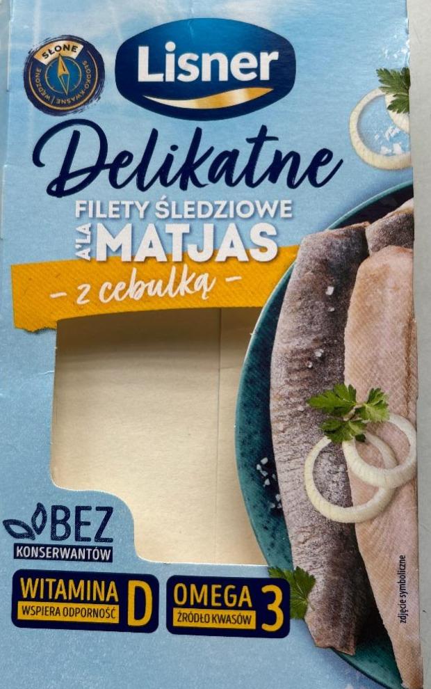 Zdjęcia - Filety śledziowe a’la Matjas z cebulką Lisner