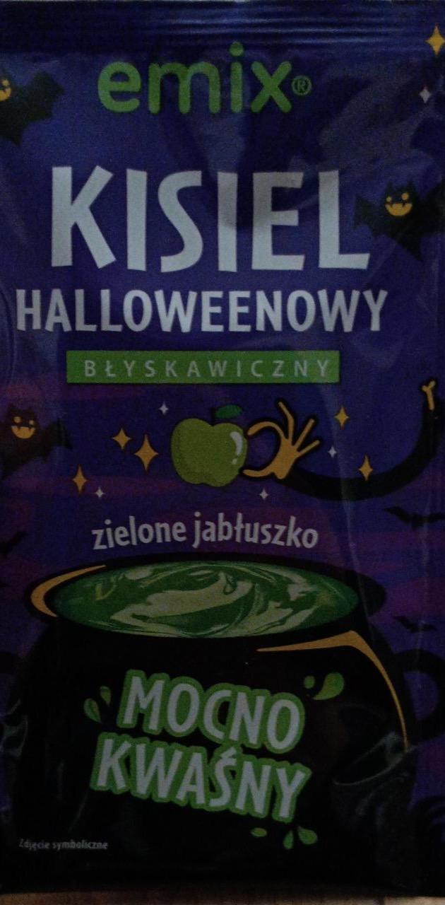 Zdjęcia - Kisiel halloweenowy błyskawiczny zielone jabłuszko mocno kwaśny Emix