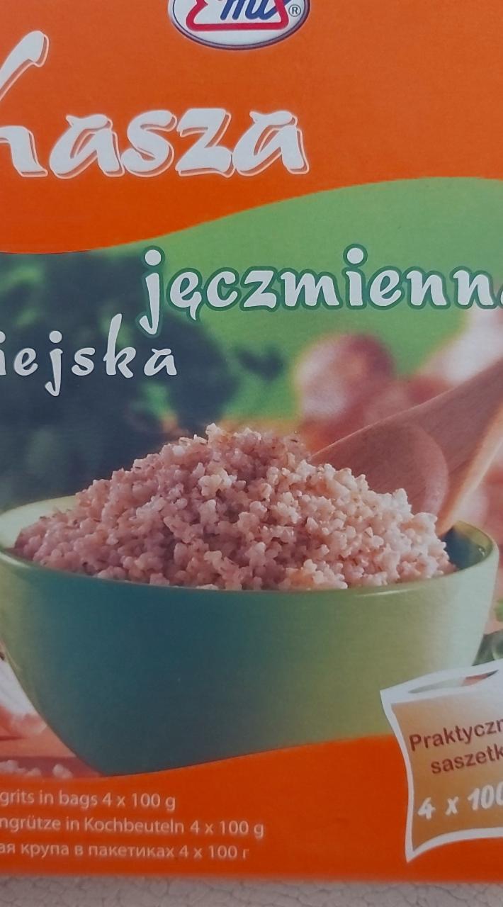 Zdjęcia - Kasza jęczmienna wiejska Emix