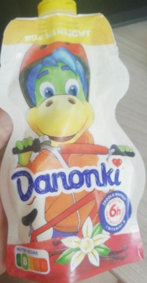 Zdjęcia - Danone Danonki Jogurt smak wanilia 70 g