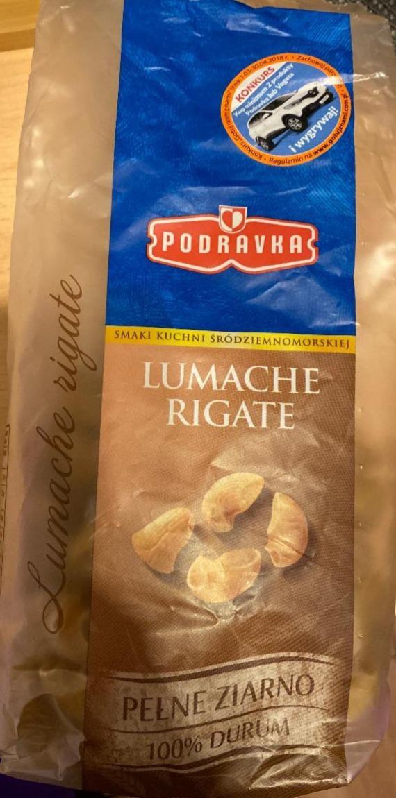 Zdjęcia - Lumache Rigate pełne ziarno 100% Durum Podravka