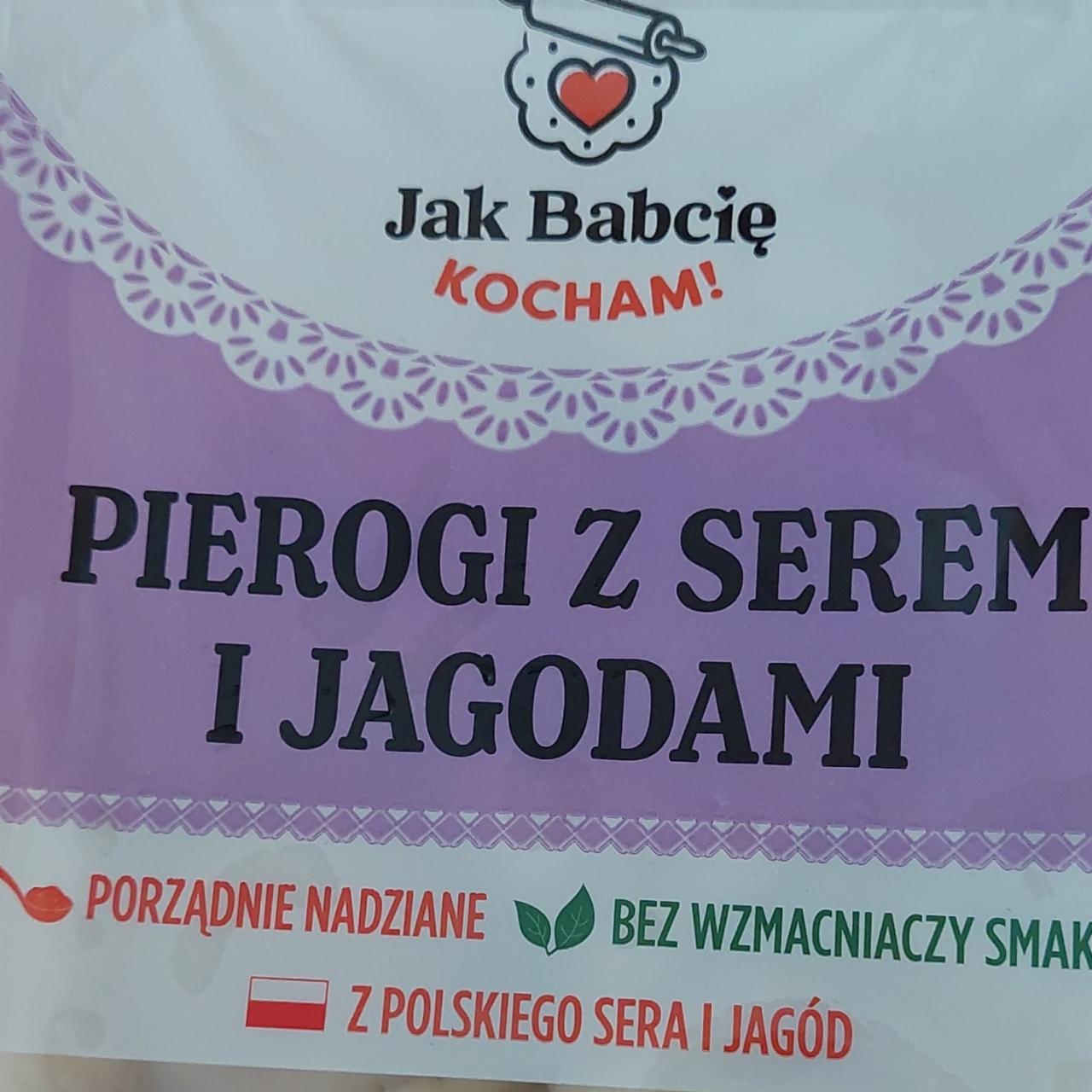 Zdjęcia - Pierogi z serem i jagodami Jak Babcie Kocham