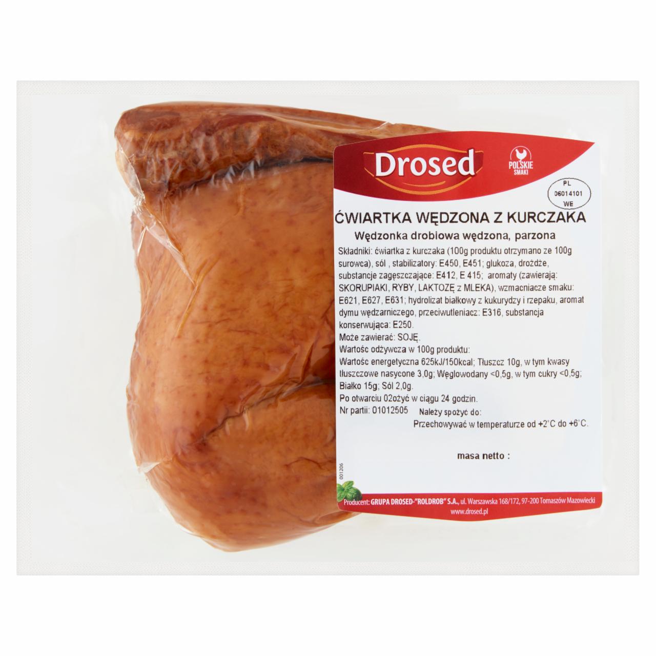 Zdjęcia - Drosed Ćwiartka wędzona z kurczaka 600 g