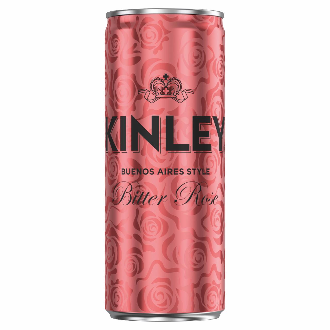 Zdjęcia - Kinley Bitter Rose Napój gazowany 250 ml