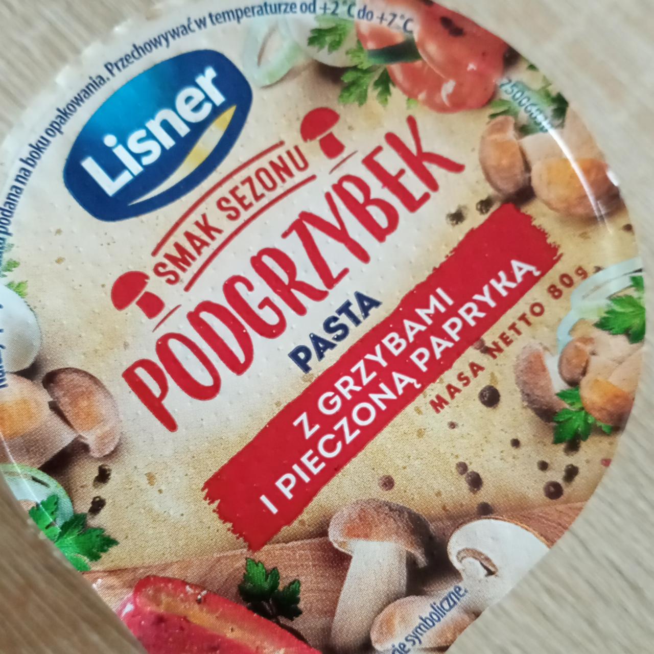 Zdjęcia - Smak Sezonu Podgrzybek Pasta z grzybami i pieczoną papryką Lisner