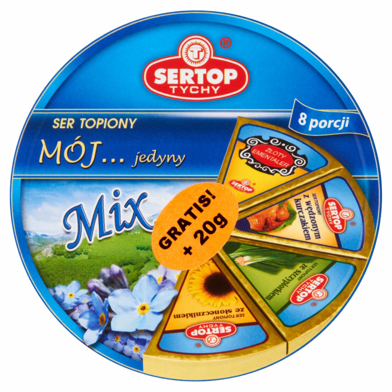 Zdjęcia - Sertop Tychy Mix Mój... jedyny Ser topiony 160 g (8 porcji)