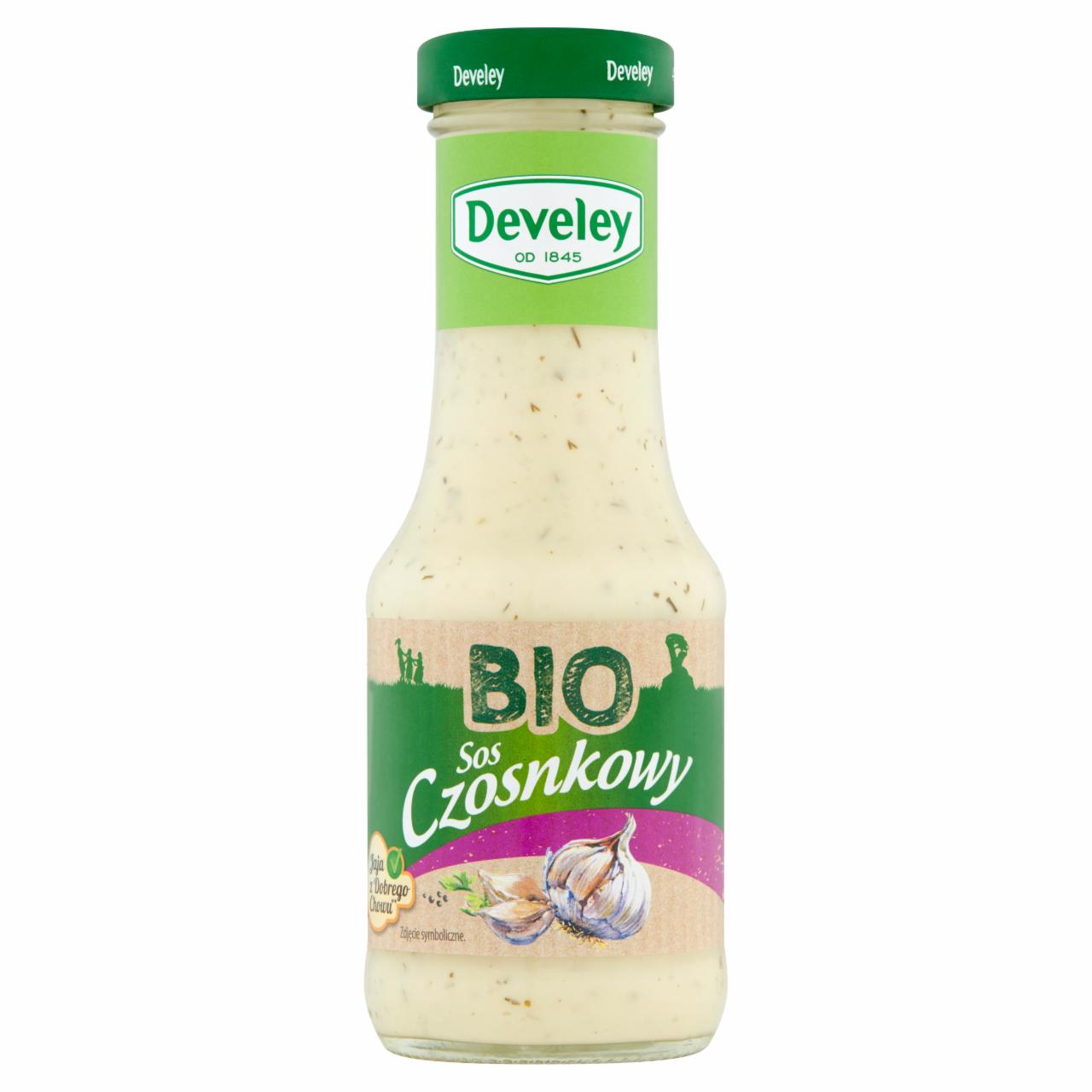 Zdjęcia - Develey Bio sos czosnkowy 200 ml