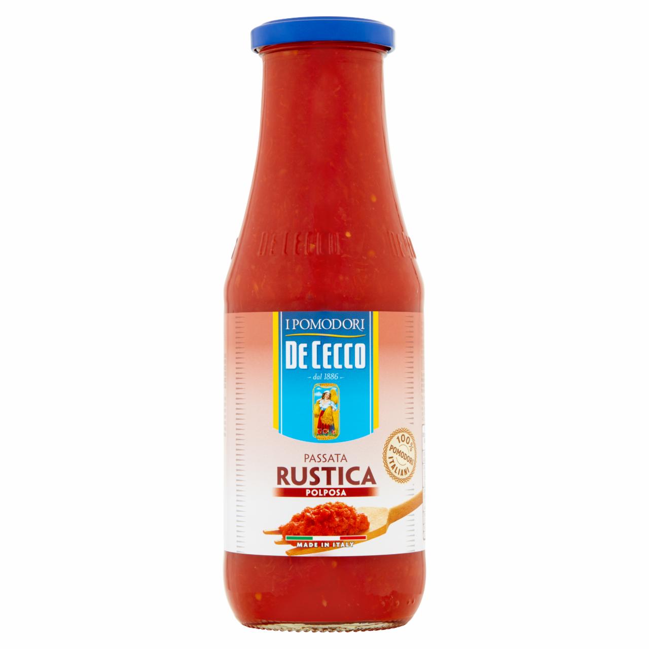 Zdjęcia - De Cecco Passata Rustica Przecier pomidorowy 700 g