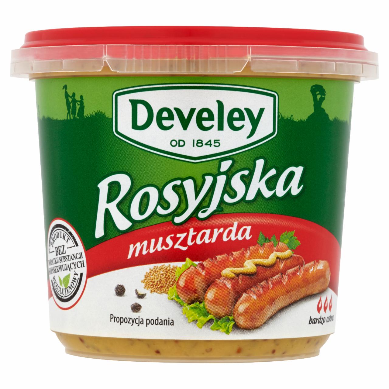 Zdjęcia - Develey Musztarda Rosyjska 210 g