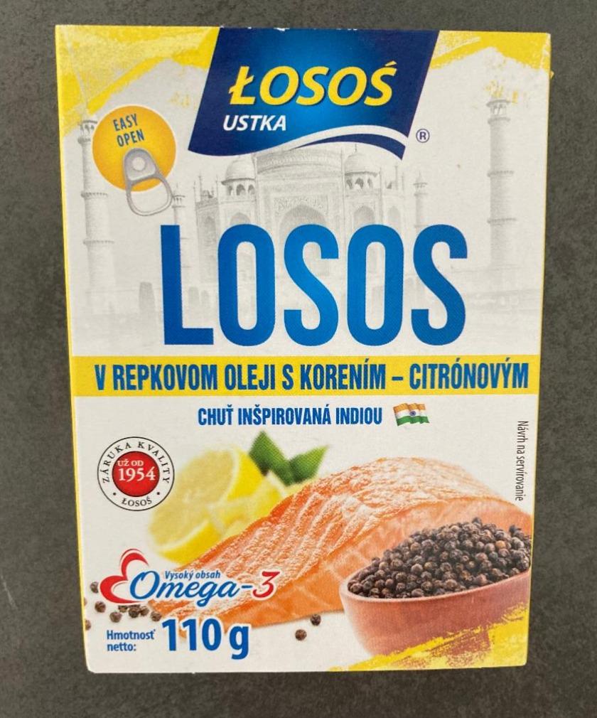 Zdjęcia - Łosoś Ustka Łosoś w oleju z pieprzem cytrynowym 110 g