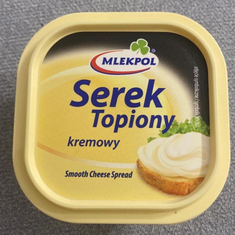 Zdjęcia - Serek topiony kremowy Mlekpol