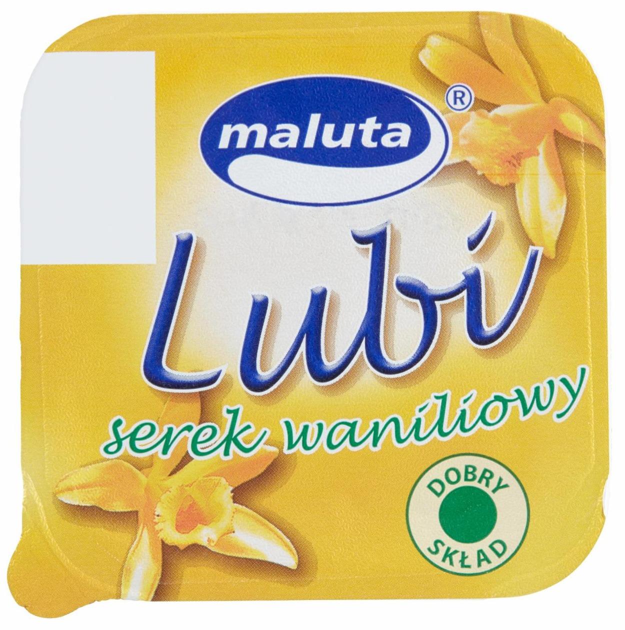 Zdjęcia - Lubí serek waniliowy Maluta