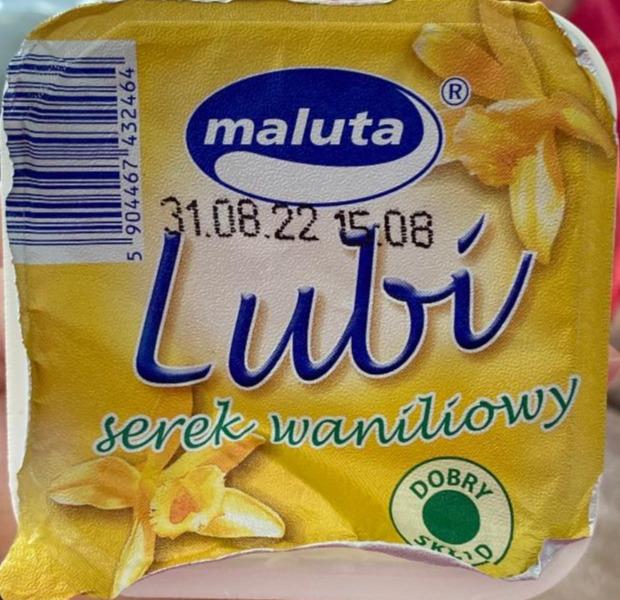 Zdjęcia - Lubí serek waniliowy Maluta