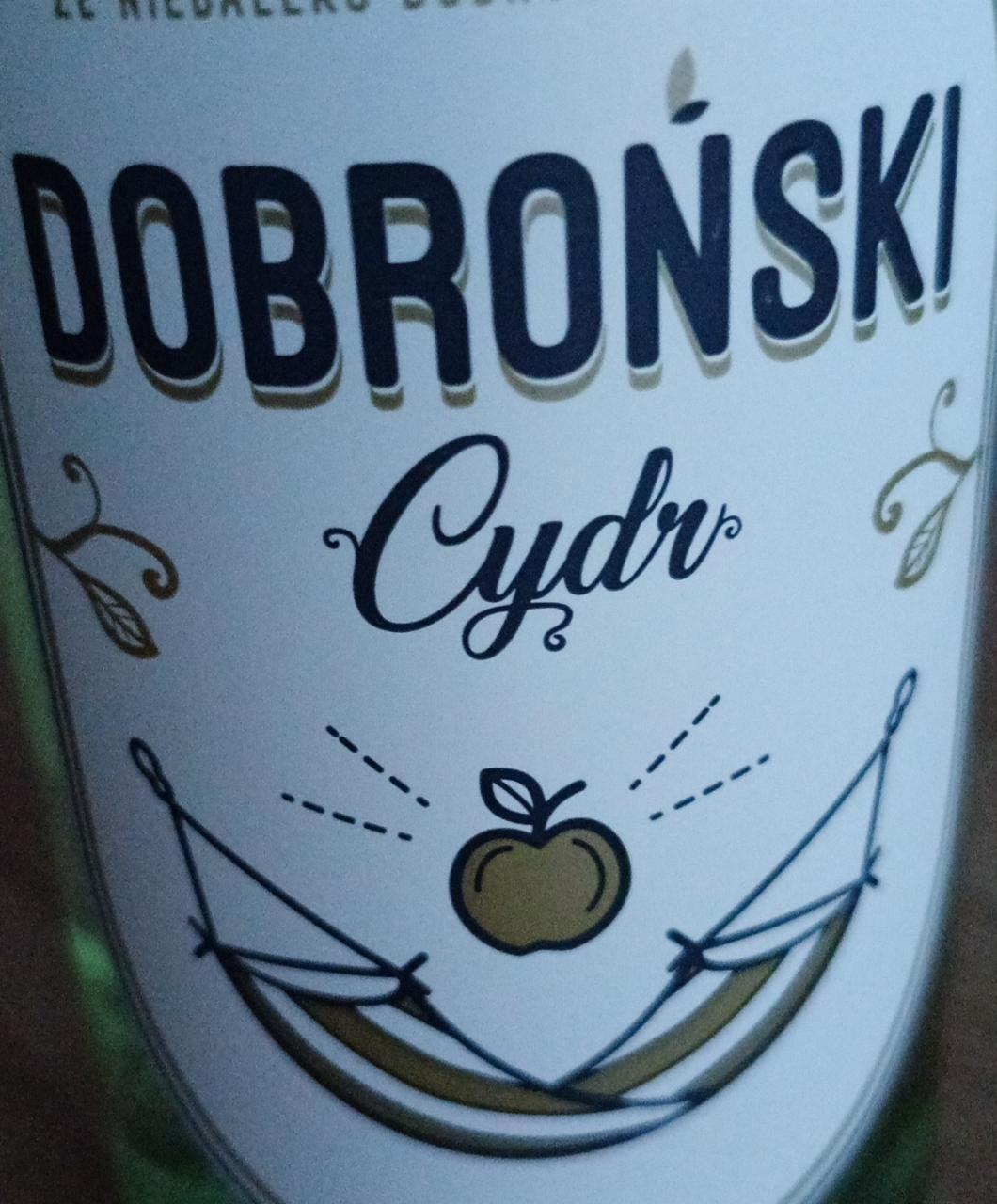 Zdjęcia - Cydr Dobroński