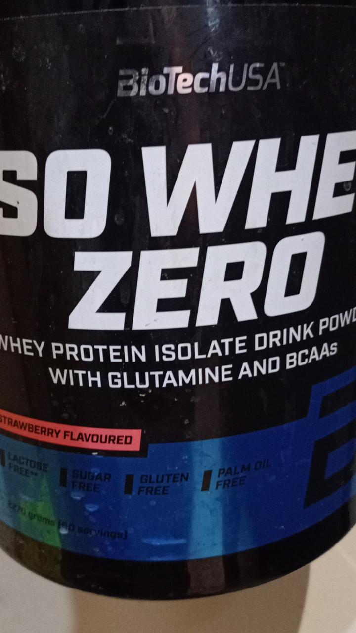 Zdjęcia - Iso whey zero strawberry