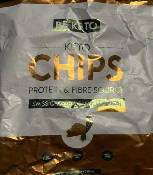 Zdjęcia - Keto Chips Ser & Cebulka Be keto