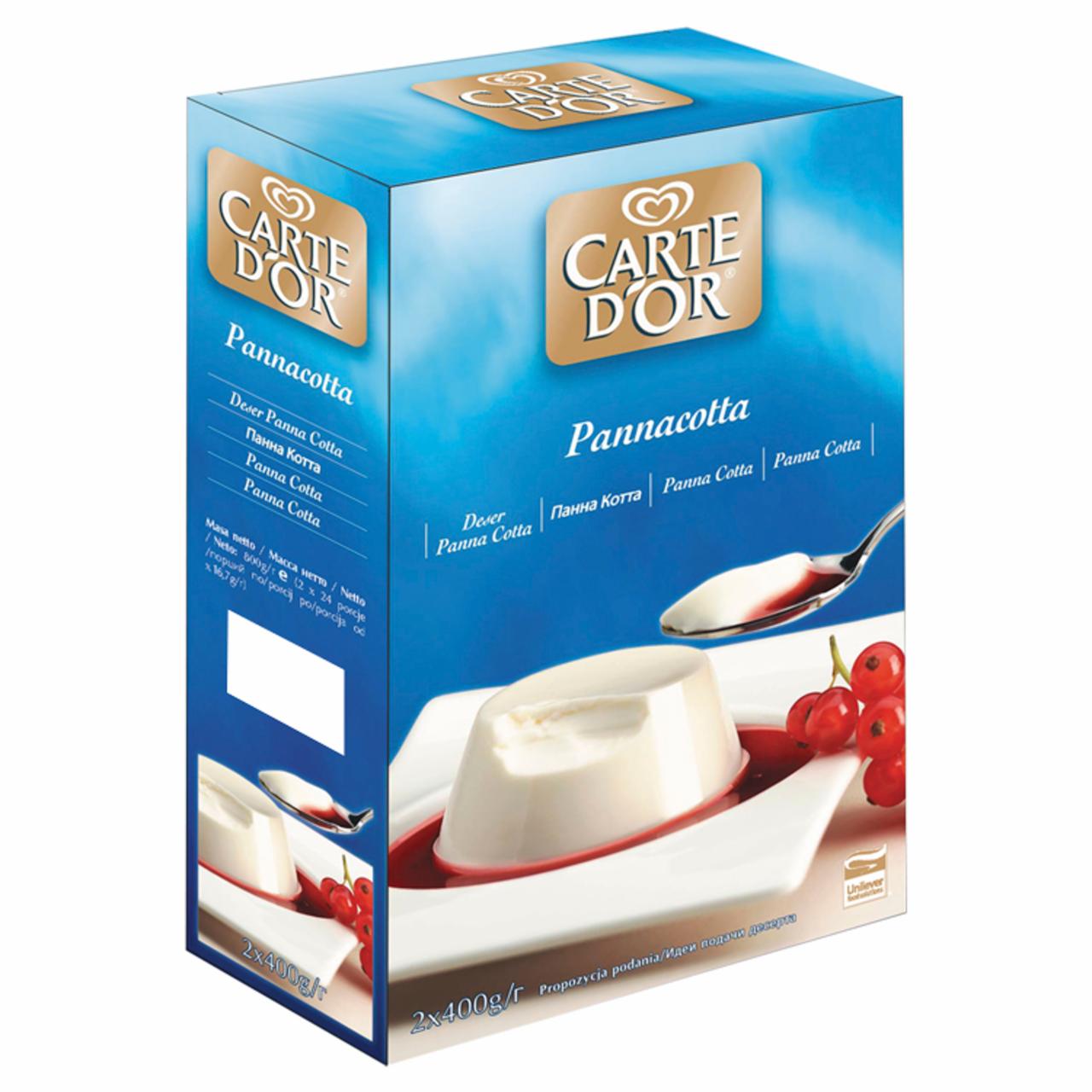 Zdjęcia - Carte D'Or Deser Panna Cotta 800 g (2 sztuki)