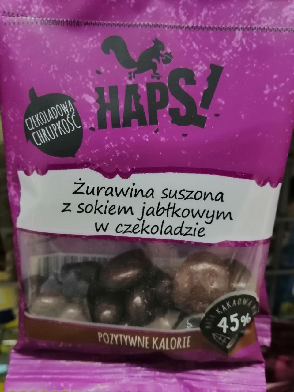 Zdjęcia - Żurawina suszona w czekoladzie haps