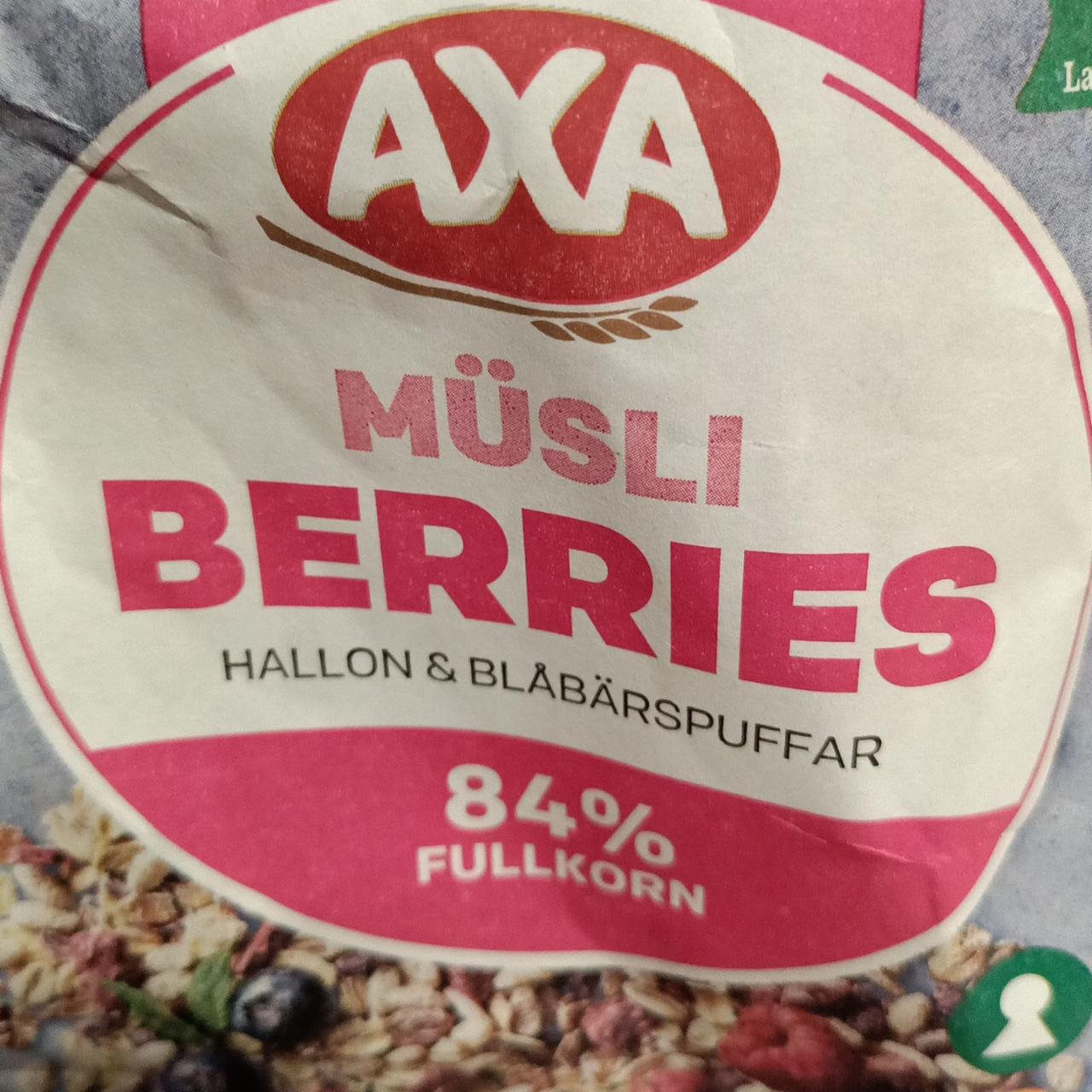 Zdjęcia - Musli Berries Axa