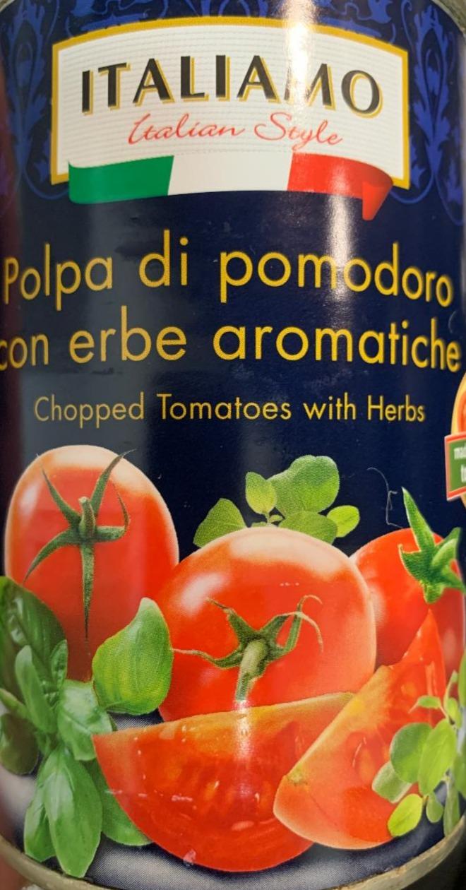 Zdjęcia - Polpa di pomodoro con erbe aromatiche Italiano