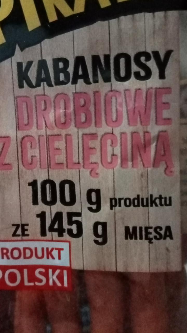 Zdjęcia - kabanosy drobiowe z cielęciną Lidl