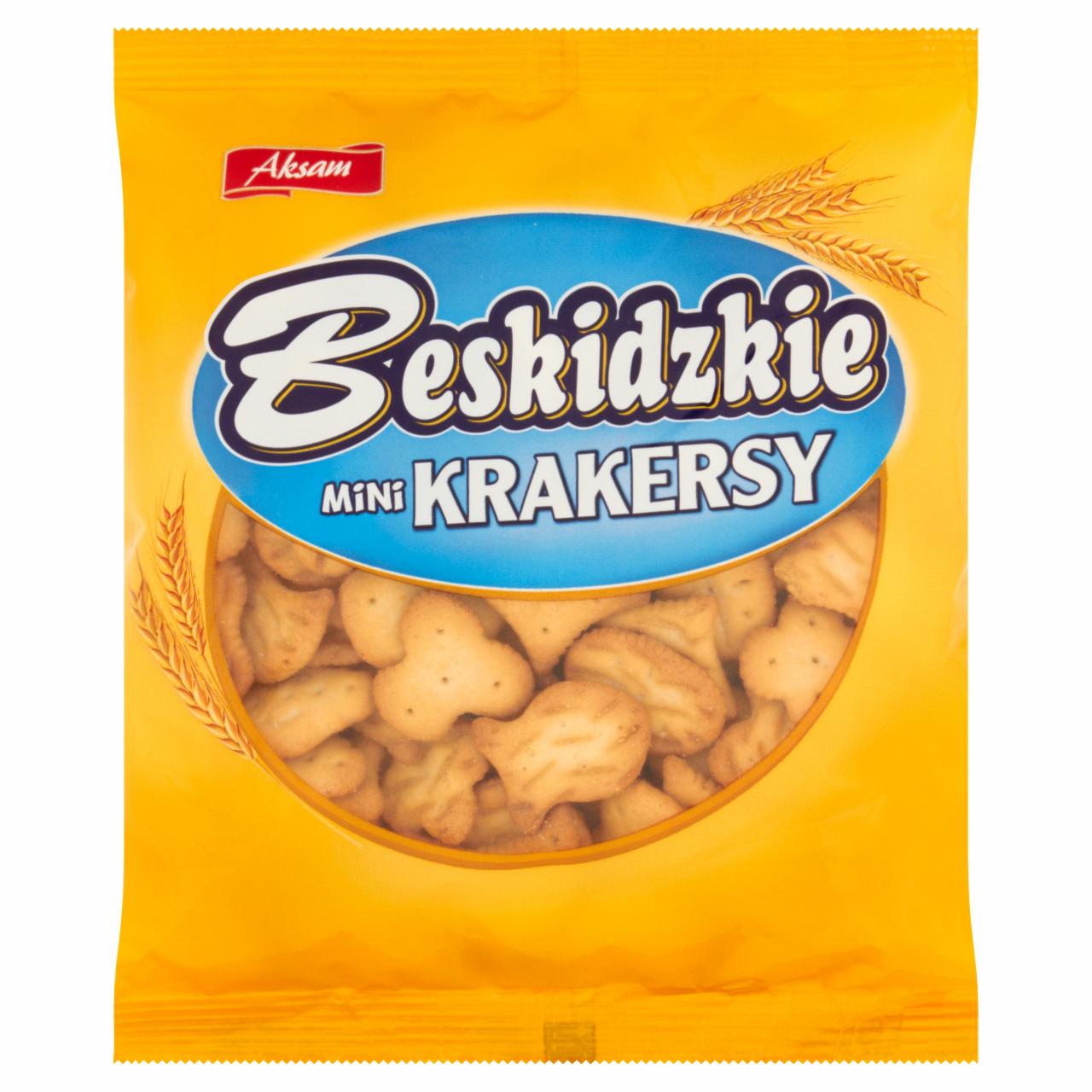 Zdjęcia - Aksam Mini krakersy Beskidzkie 100 g