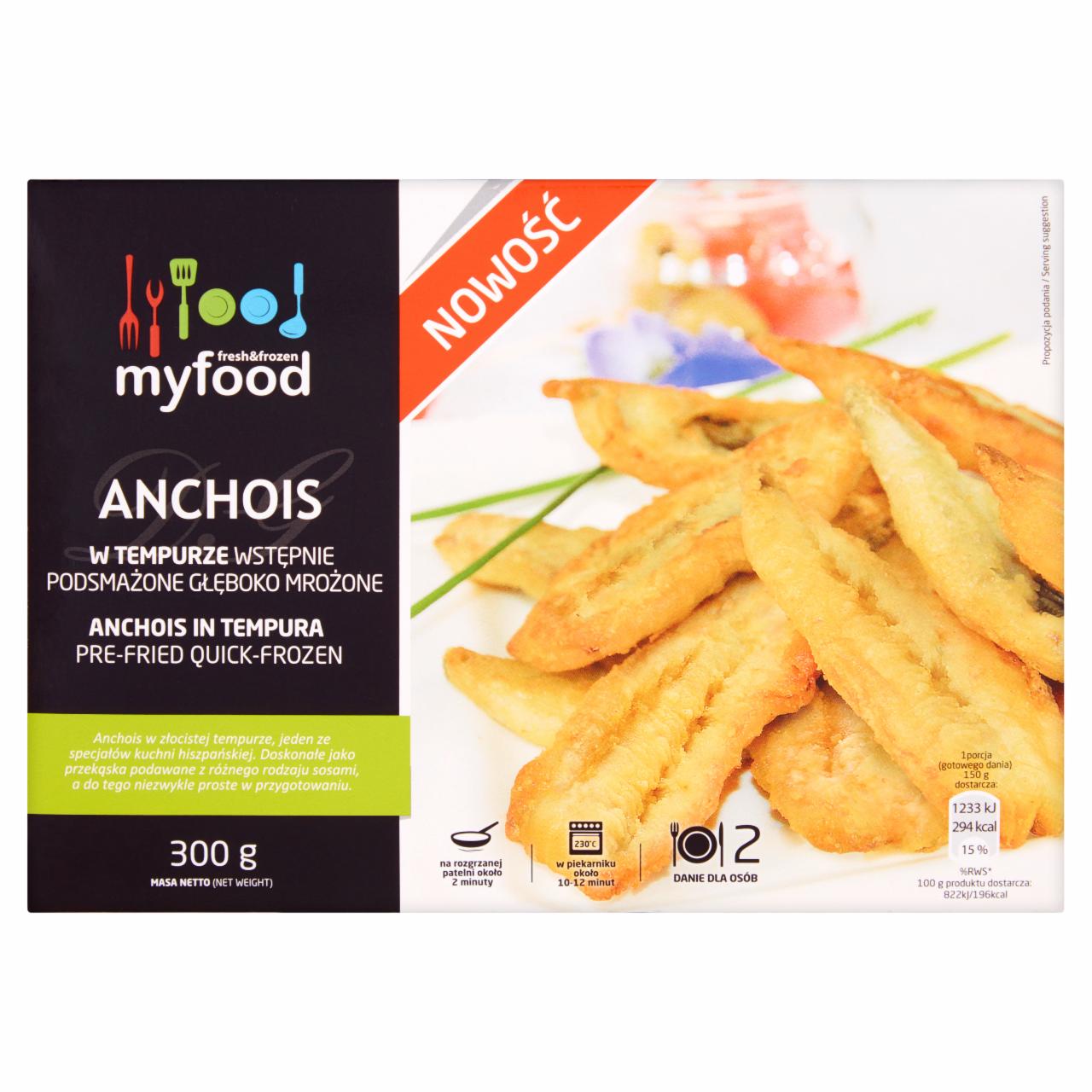 Zdjęcia - MyFood Anchois w tempurze 300 g