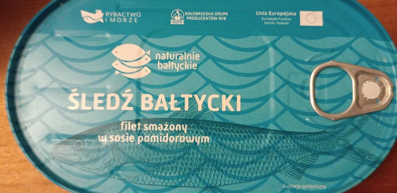 Zdjęcia - Śledź bałtycki filet smażony w sosie pomidorowym Naturalnie bałtyckie