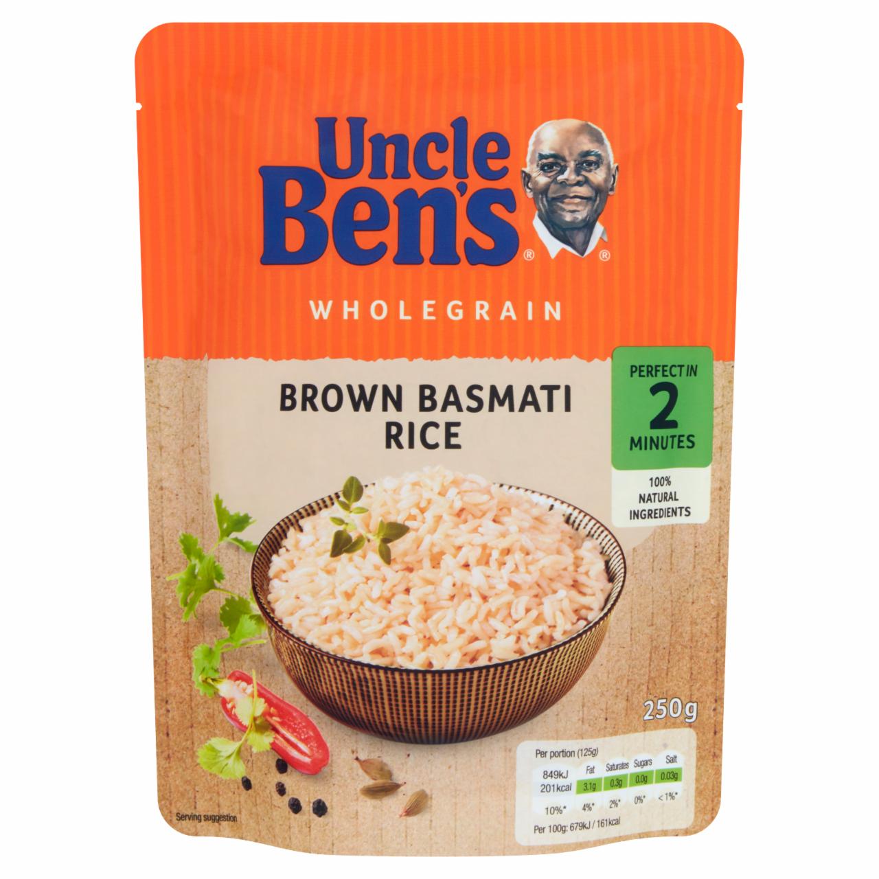 Zdjęcia - Uncle Ben's Ryż brązowy Basmati wieloziarnisty 250 g