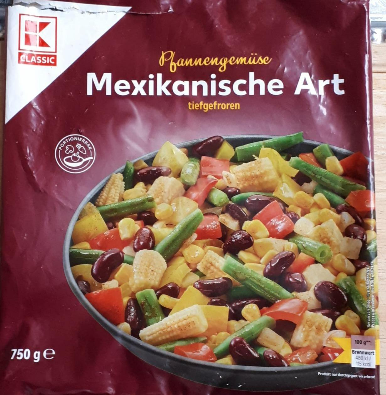 Zdjęcia - Pfannengemuse Mexikanische Art warzywa Kaufland