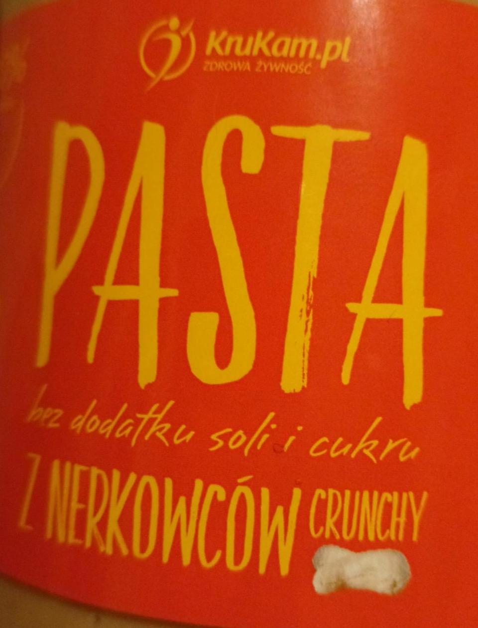 Zdjęcia - Pasta z nerkowców crunchy KruKam.pl