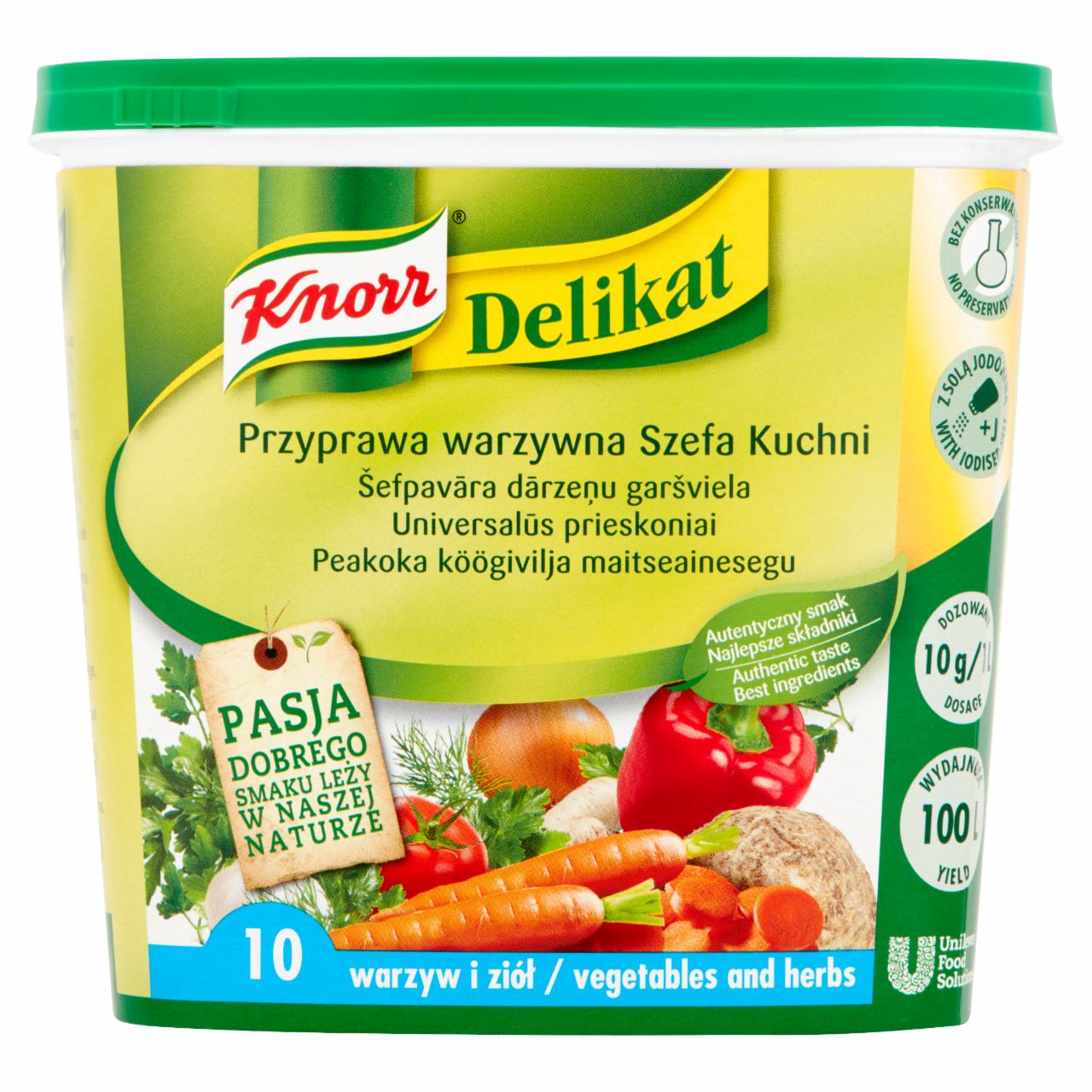 Zdjęcia - Knorr Delikat Przyprawa warzywna Szefa Kuchni 1 kg